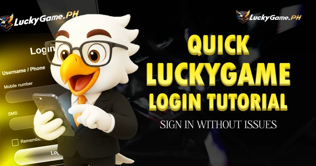 quick luckygame login tutorial: sign in without issues 