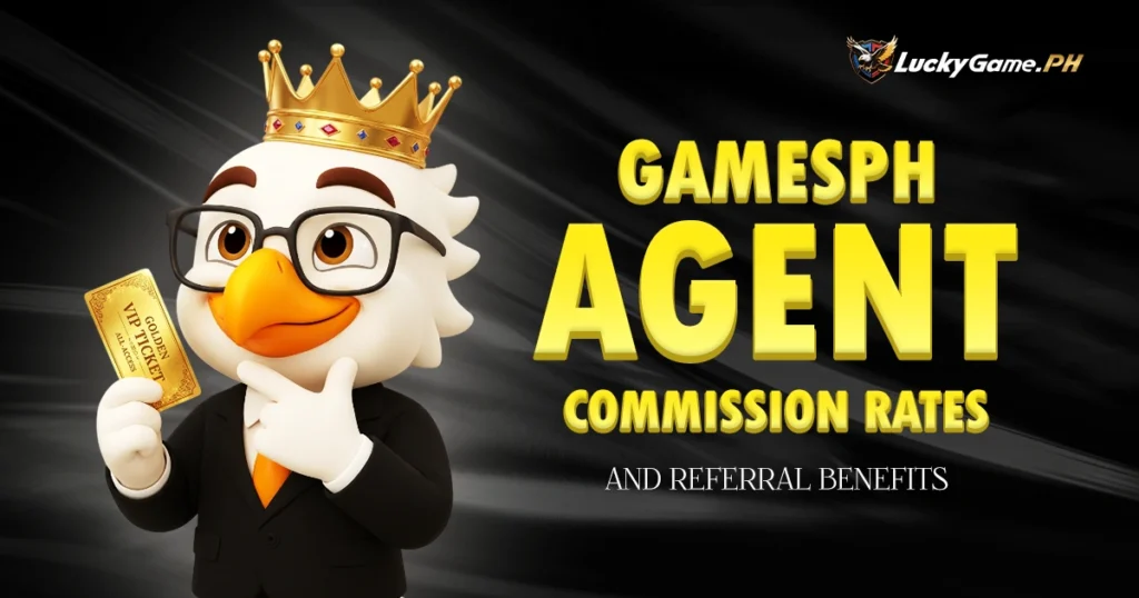 GamesPH Agent Commission Rates and Referral Benefits