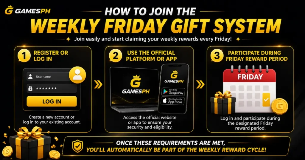 How to Join the Weekly Friday Gift System
